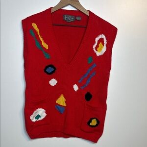 Jimmy Garcia NY Vintage 1980’s sweater vest
